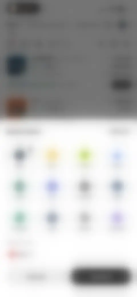 Locked screen preview