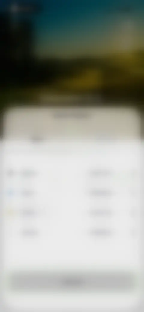 Locked screen preview