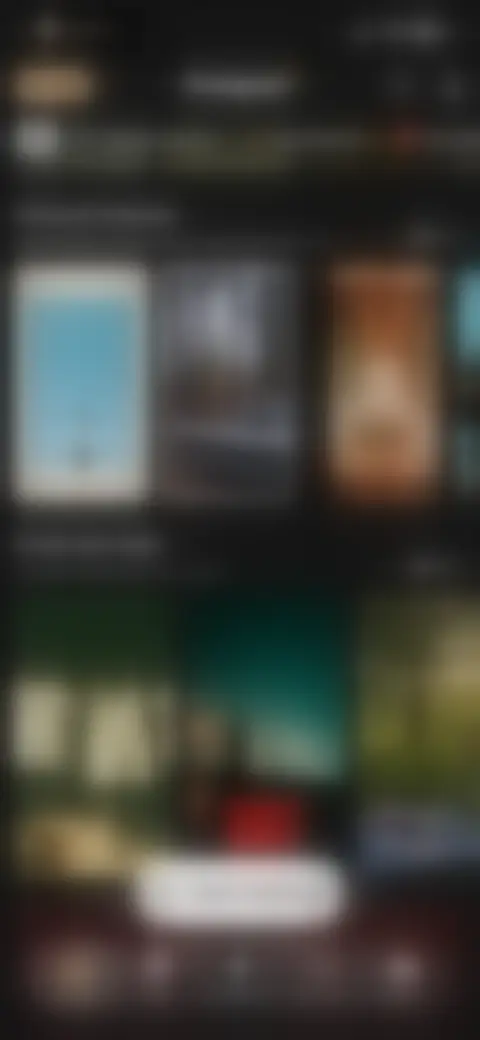 Locked screen preview
