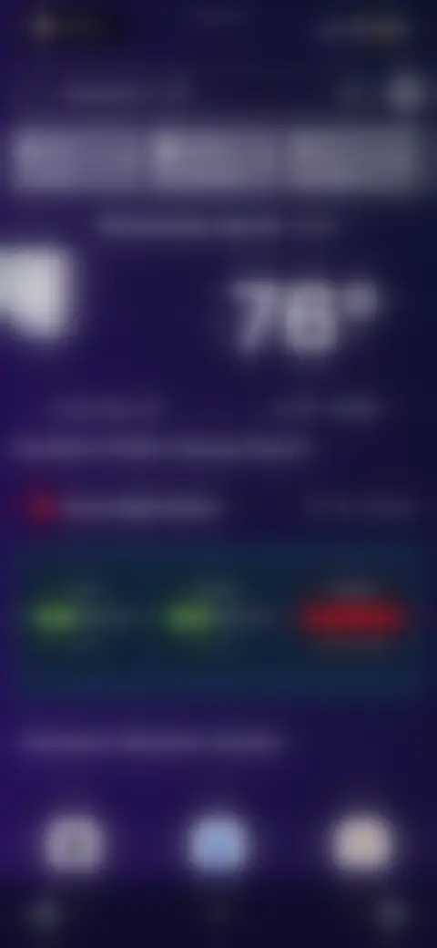 Locked screen preview