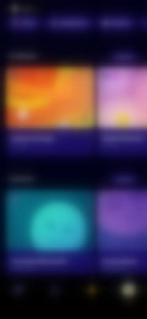 Locked screen preview