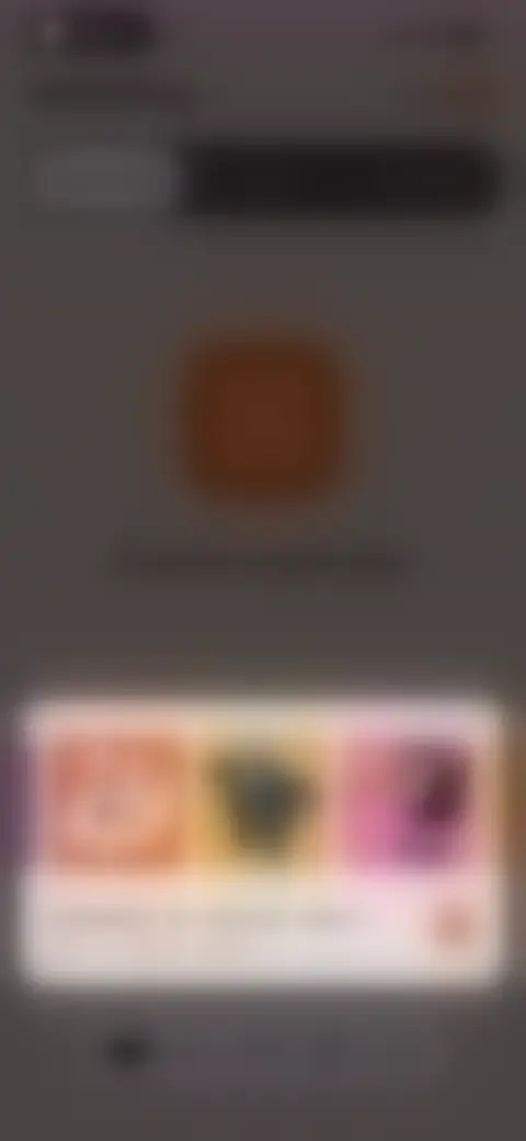 Locked screen preview