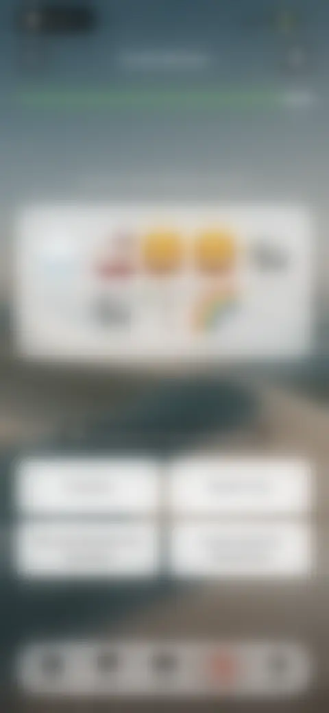 Locked screen preview