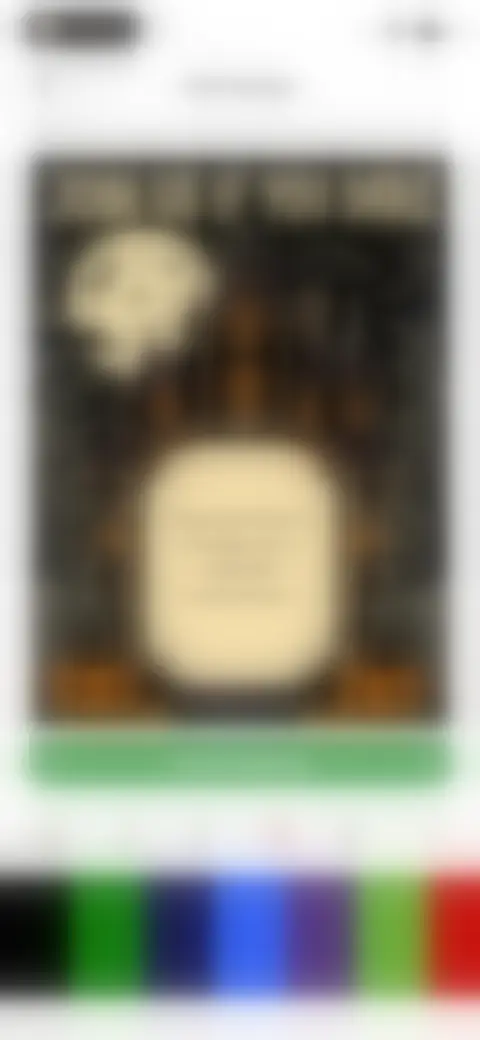 Locked screen preview