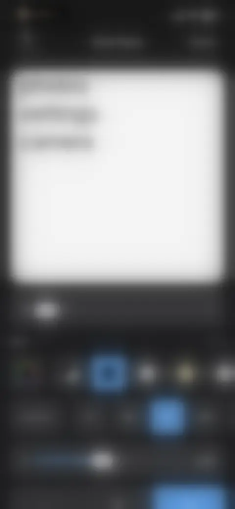Locked screen preview