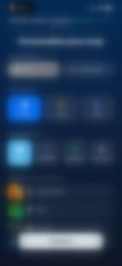 Locked screen preview