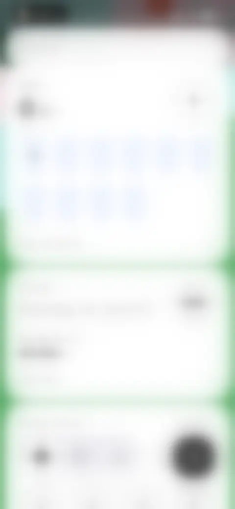 Locked screen preview