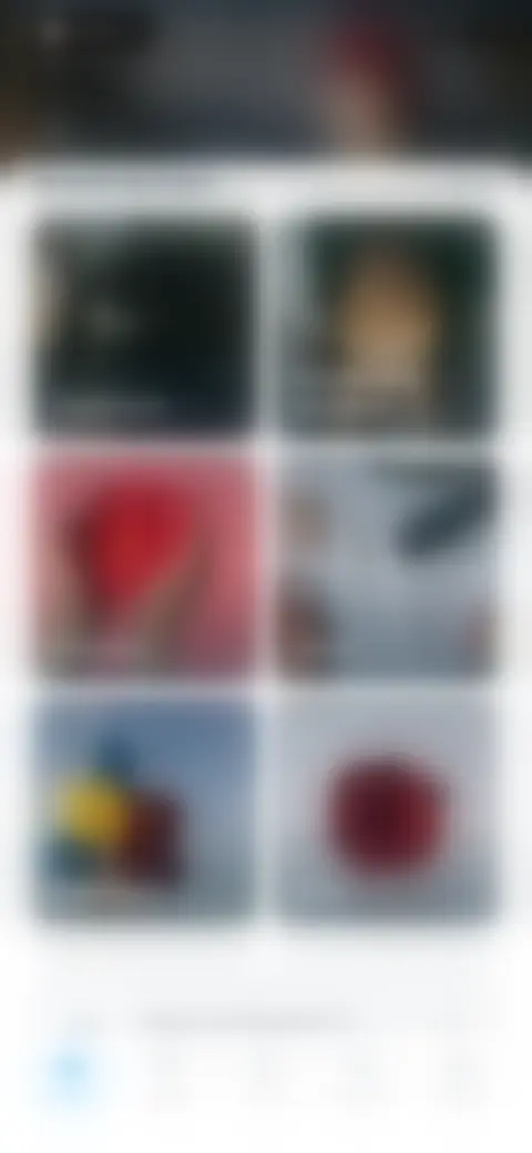 Locked screen preview