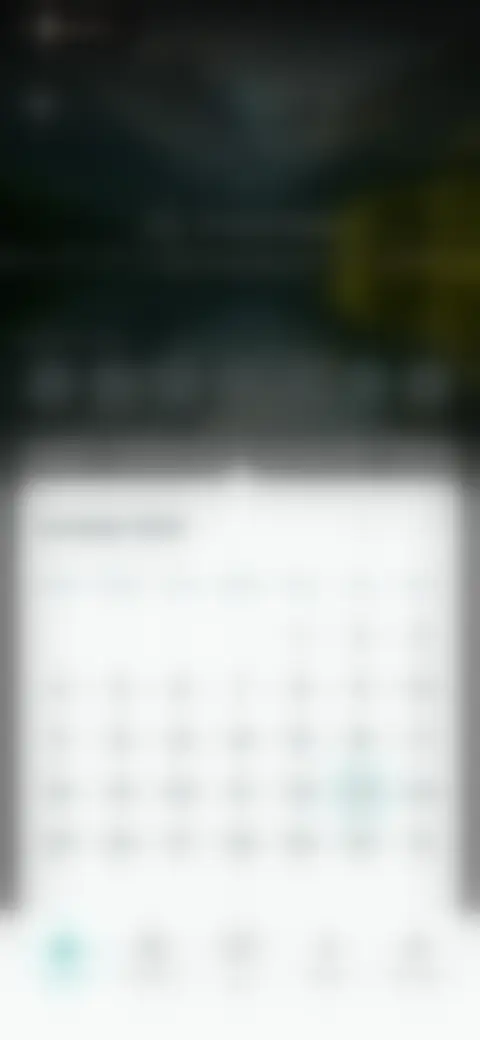 Locked screen preview