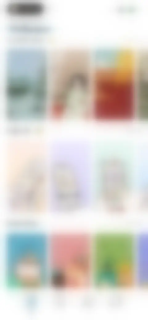 Locked screen preview