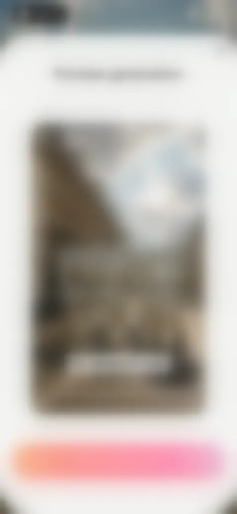 Locked screen preview