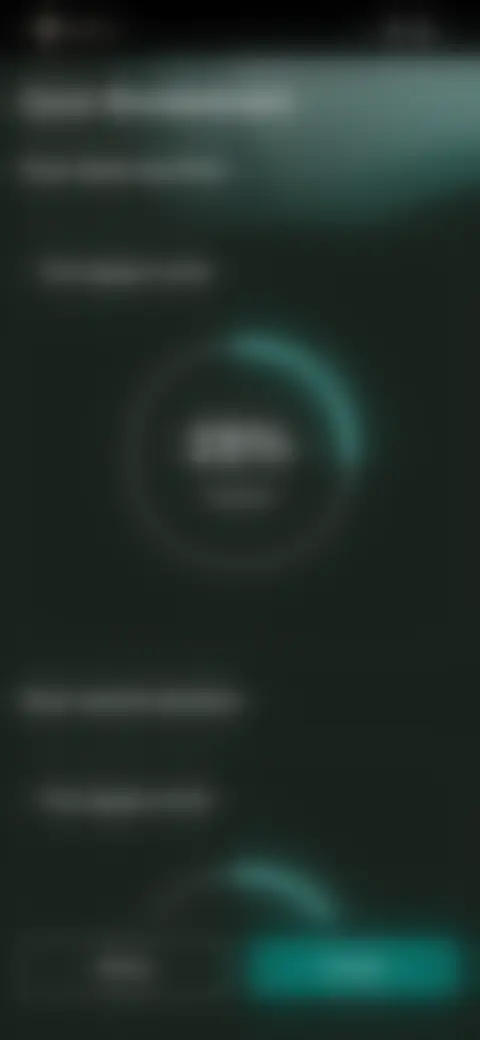 Locked screen preview