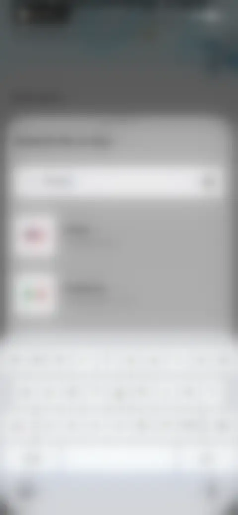 Locked screen preview