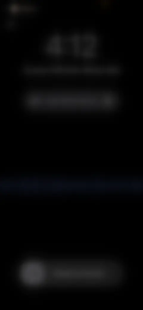 Locked screen preview