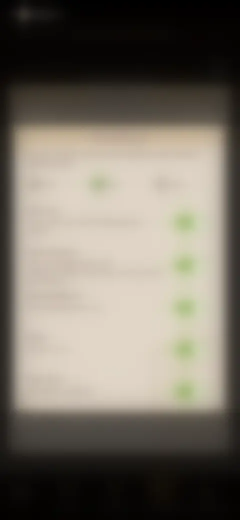 Locked screen preview
