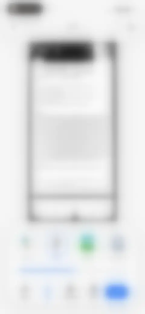 Locked screen preview