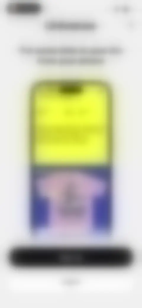 Locked screen preview