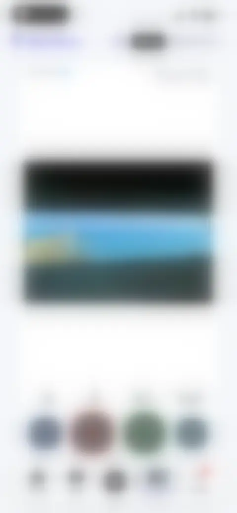 Locked screen preview