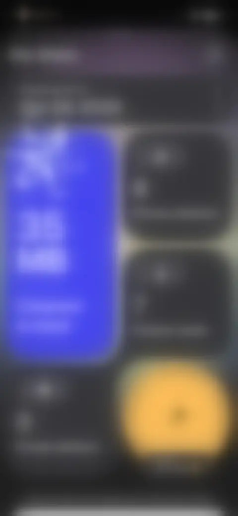 Locked screen preview