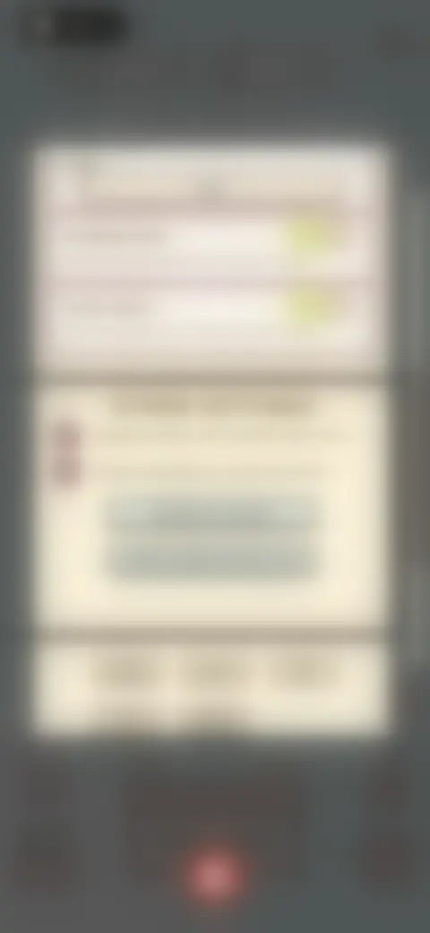Locked screen preview