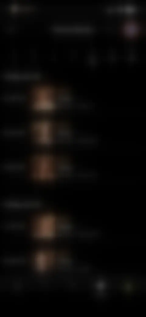 Locked screen preview