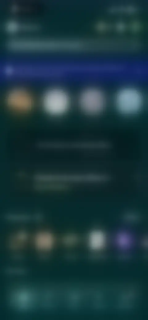 Locked screen preview
