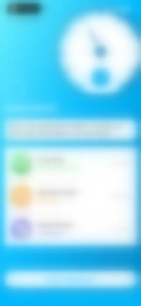 Locked screen preview