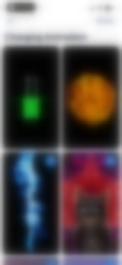 Locked screen preview