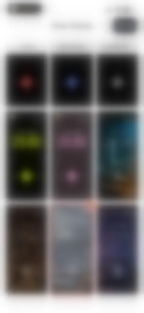 Locked screen preview