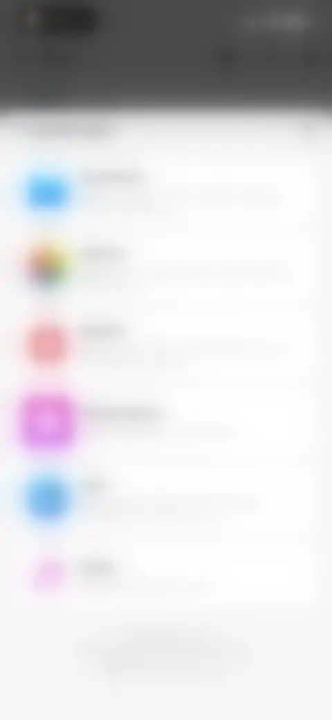 Locked screen preview