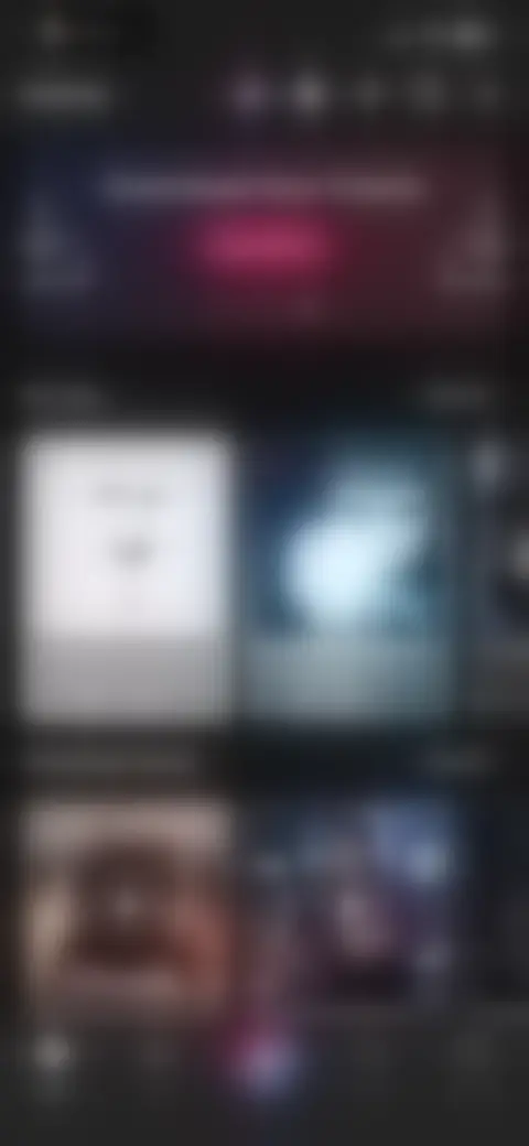 Locked screen preview