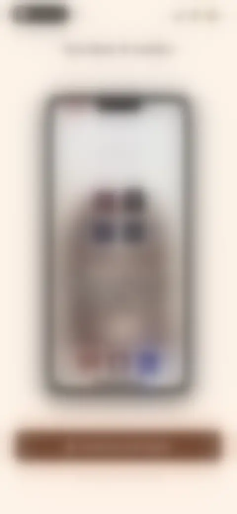 Locked screen preview