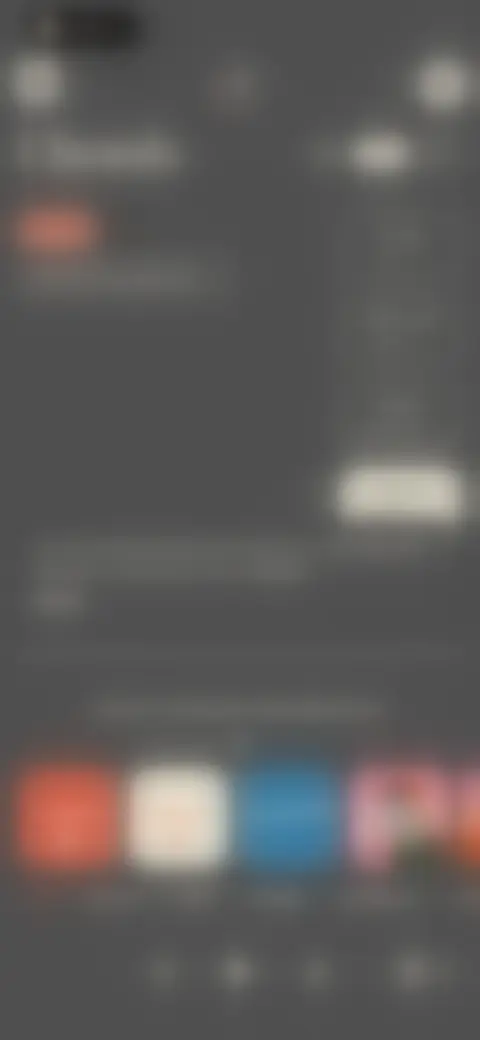 Locked screen preview