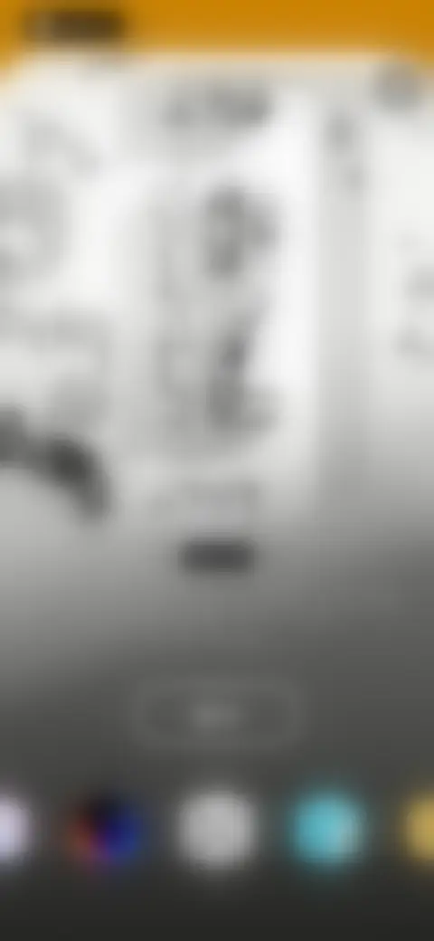 Locked screen preview