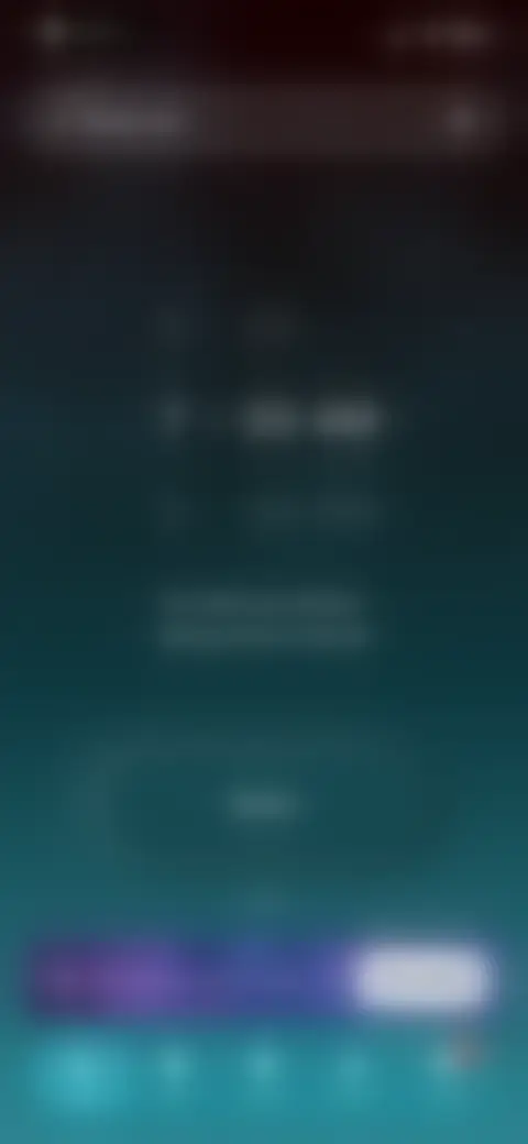 Locked screen preview