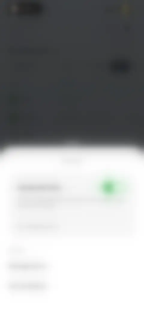 Locked screen preview