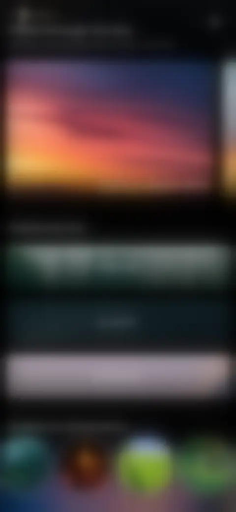 Locked screen preview
