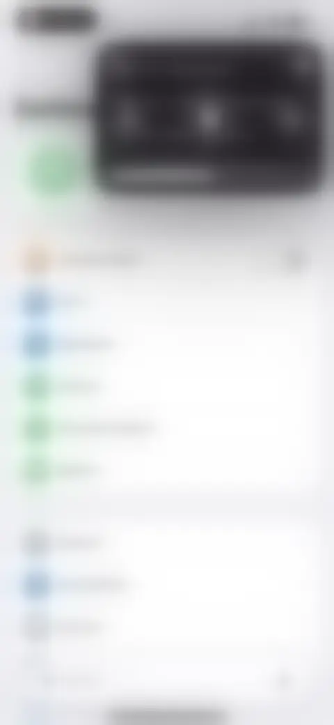 Locked screen preview