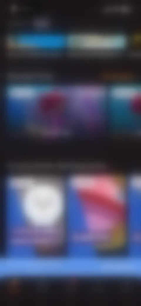 Locked screen preview