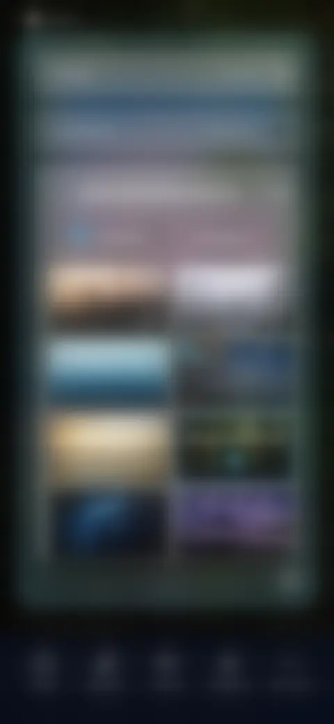 Locked screen preview