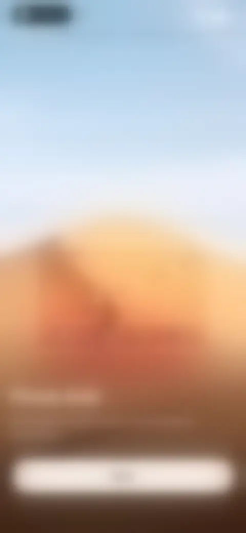 Locked screen preview