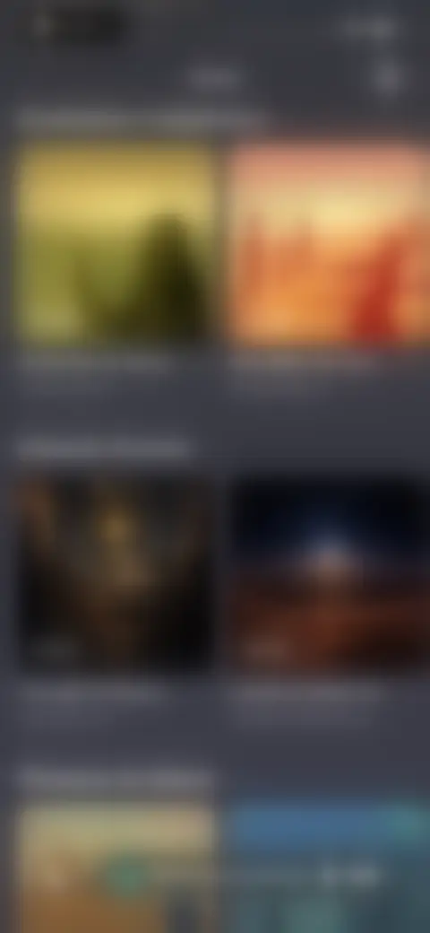 Locked screen preview