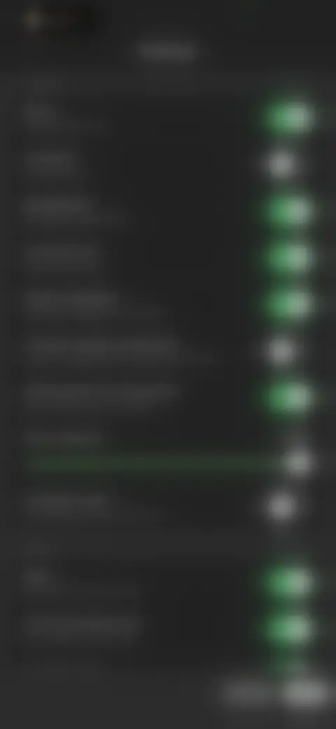 Locked screen preview