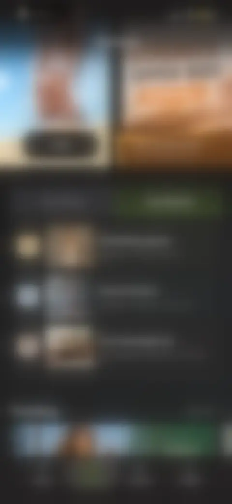 Locked screen preview