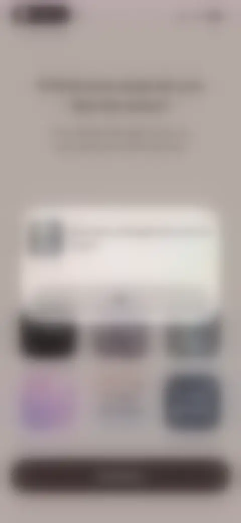 Locked screen preview