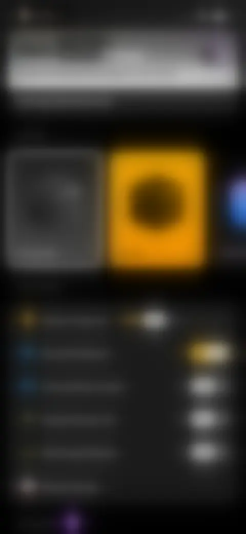 Locked screen preview