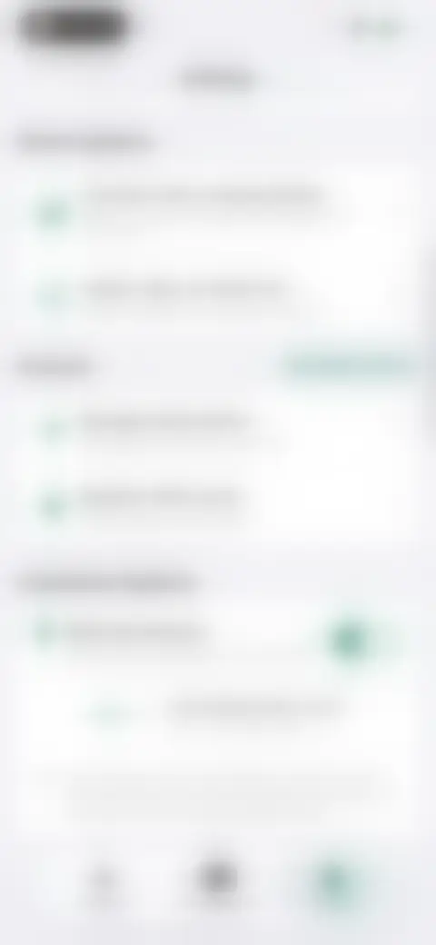 Locked screen preview