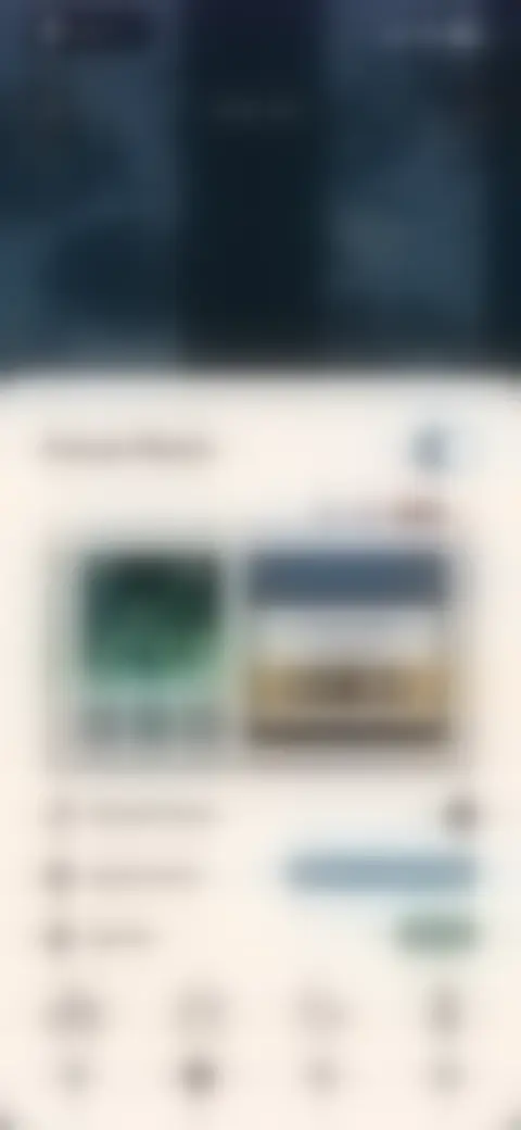 Locked screen preview