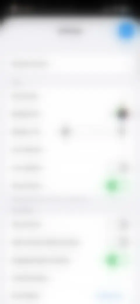 Locked screen preview