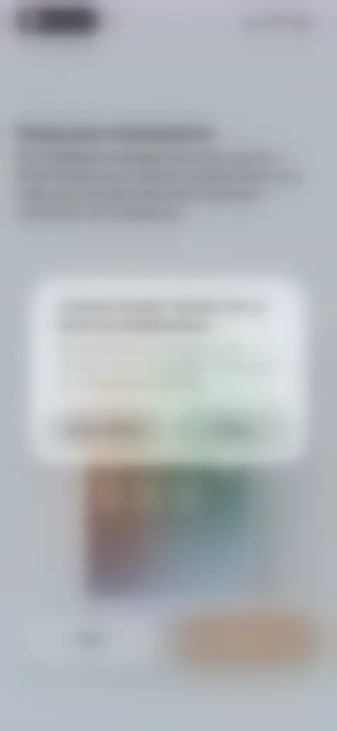 Locked screen preview